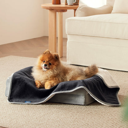 Waterproof Reversible Pet Blanket for Couch Protection
