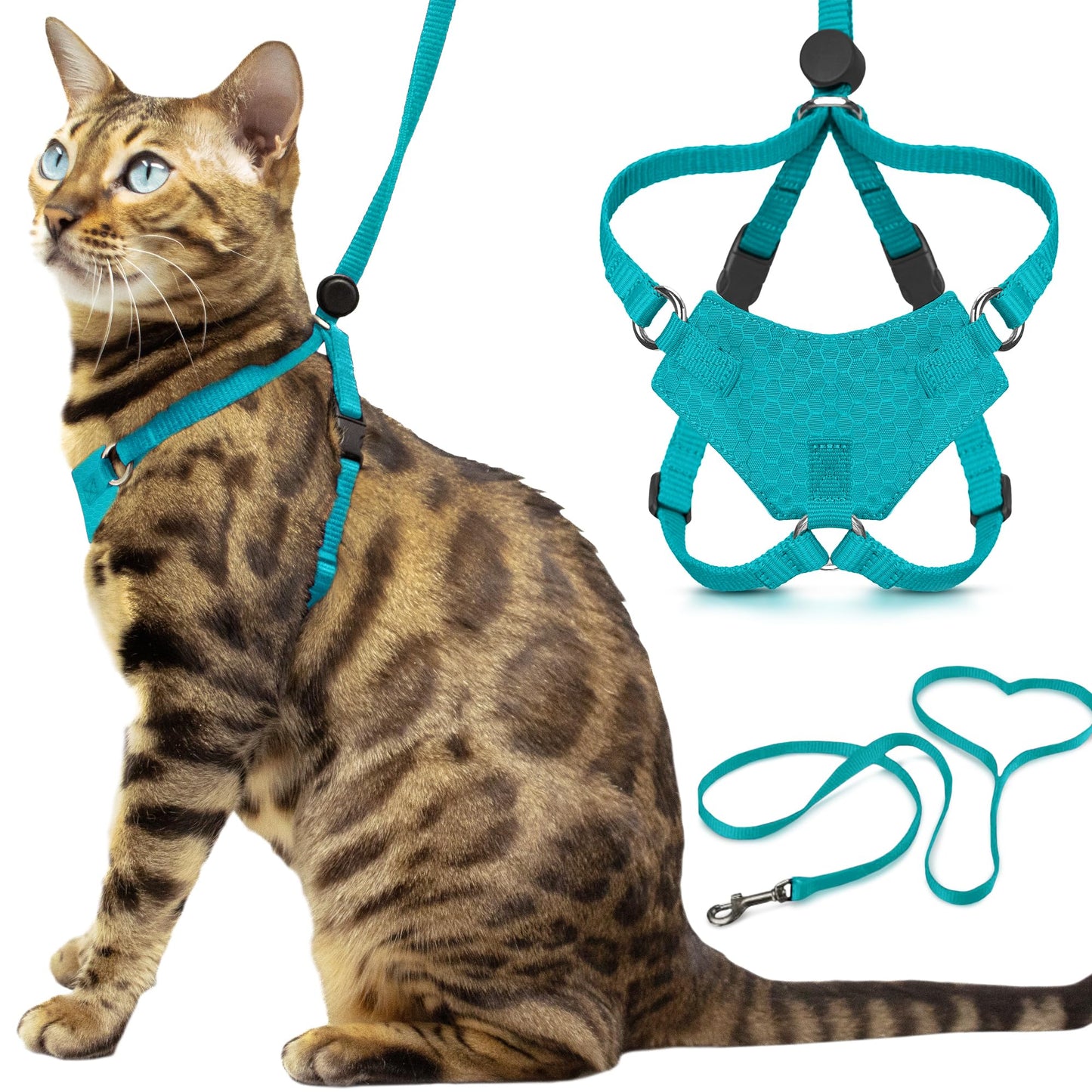 Escape-Proof Cat Harness & Leash Set for Cats