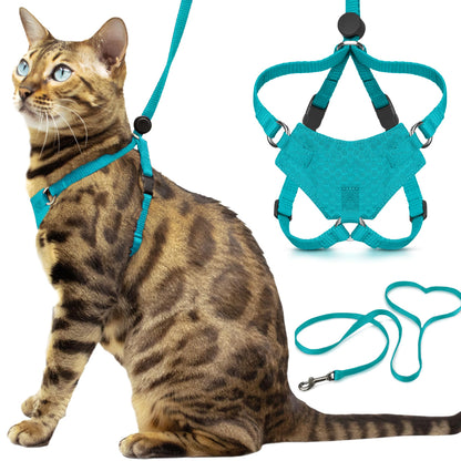 Escape-Proof Cat Harness & Leash Set for Cats