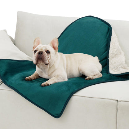 Waterproof Reversible Pet Blanket for Couch Protection