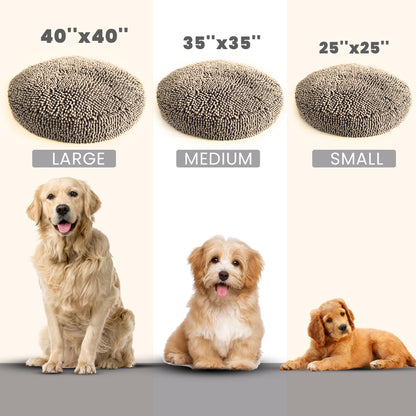 Calming Donut Pet Bed with Removable Washable Cover