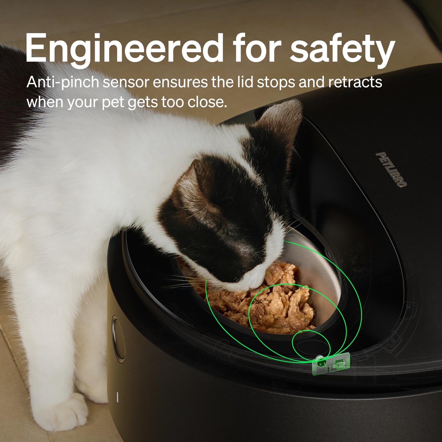 Automatic Refrigerated Pet Feeder with Cooling