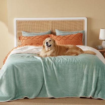 Waterproof Reversible Pet Blanket for Couch Protection