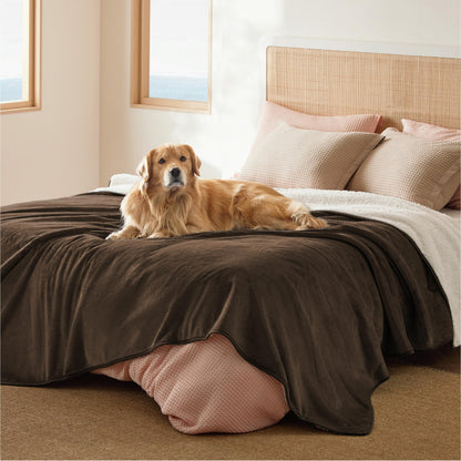 Waterproof Reversible Pet Blanket for Couch Protection