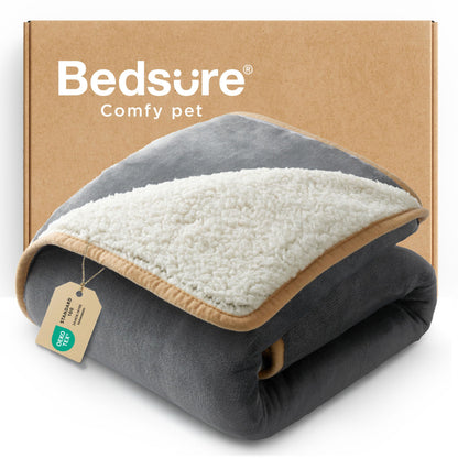 Waterproof Reversible Pet Blanket for Couch Protection