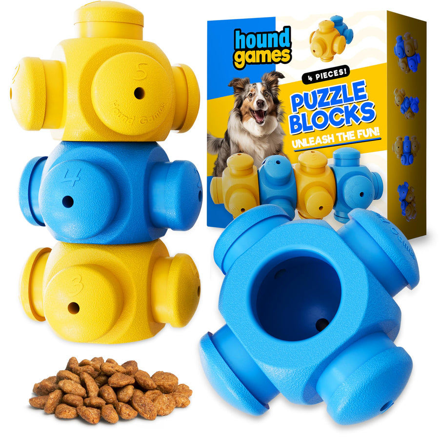 Interactive Dog Puzzle Toy with Treat Dispenser
