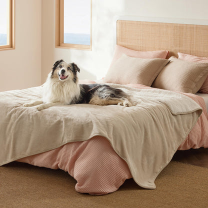 Waterproof Reversible Pet Blanket for Couch Protection