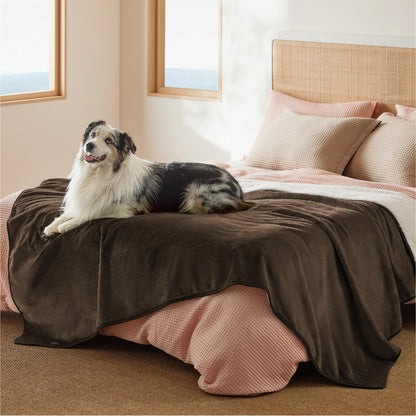 Waterproof Reversible Pet Blanket for Couch Protection