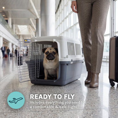 Airline-Approved Hard Shell Pet Travel Kennel