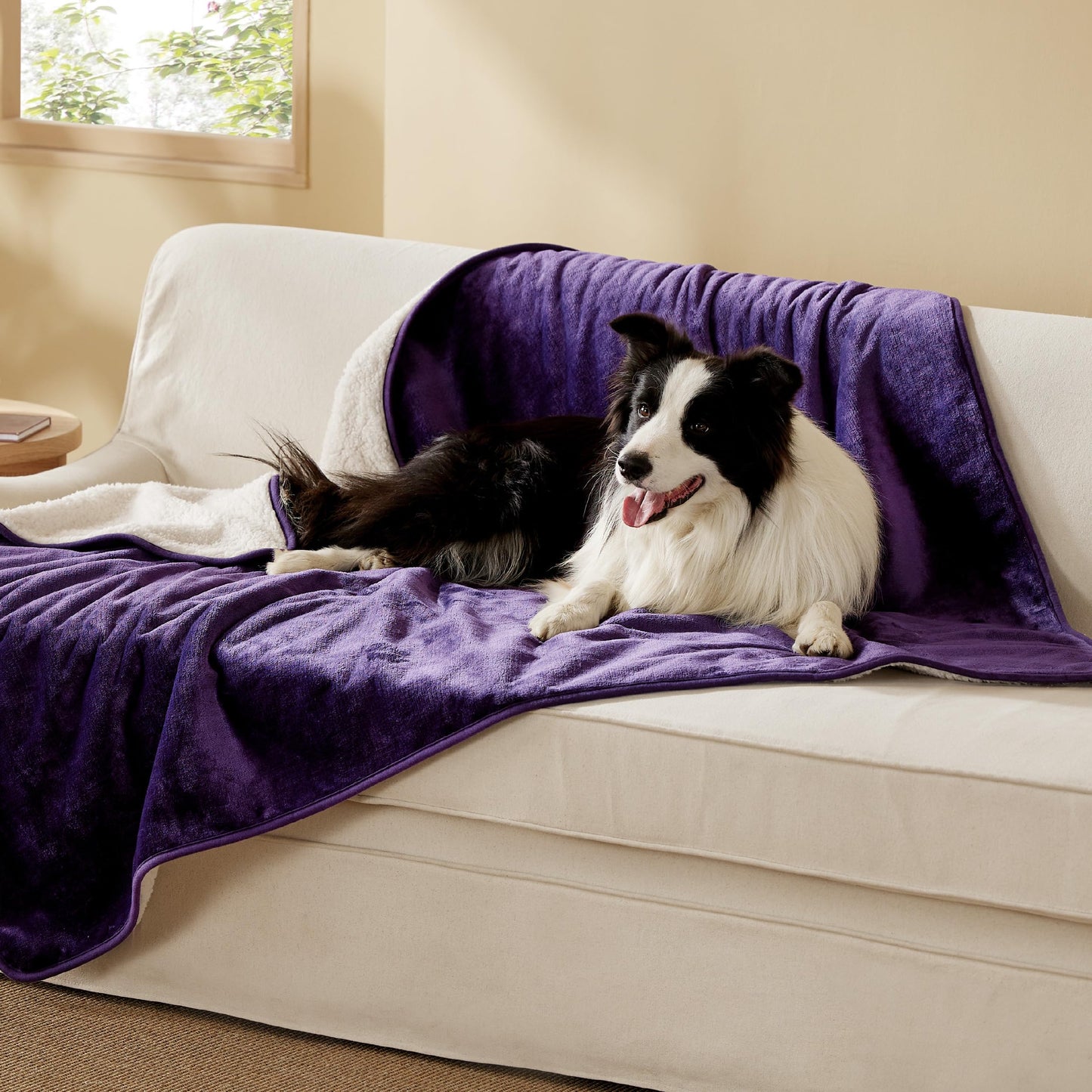 Waterproof Reversible Pet Blanket for Couch Protection