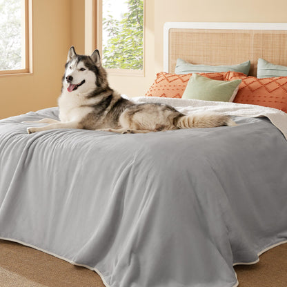 Waterproof Reversible Pet Blanket for Couch Protection