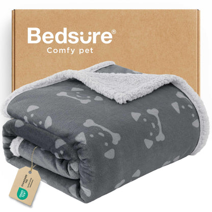 Waterproof Reversible Pet Blanket for Couch Protection