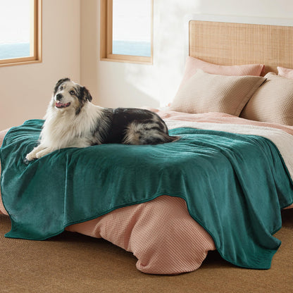 Waterproof Reversible Pet Blanket for Couch Protection