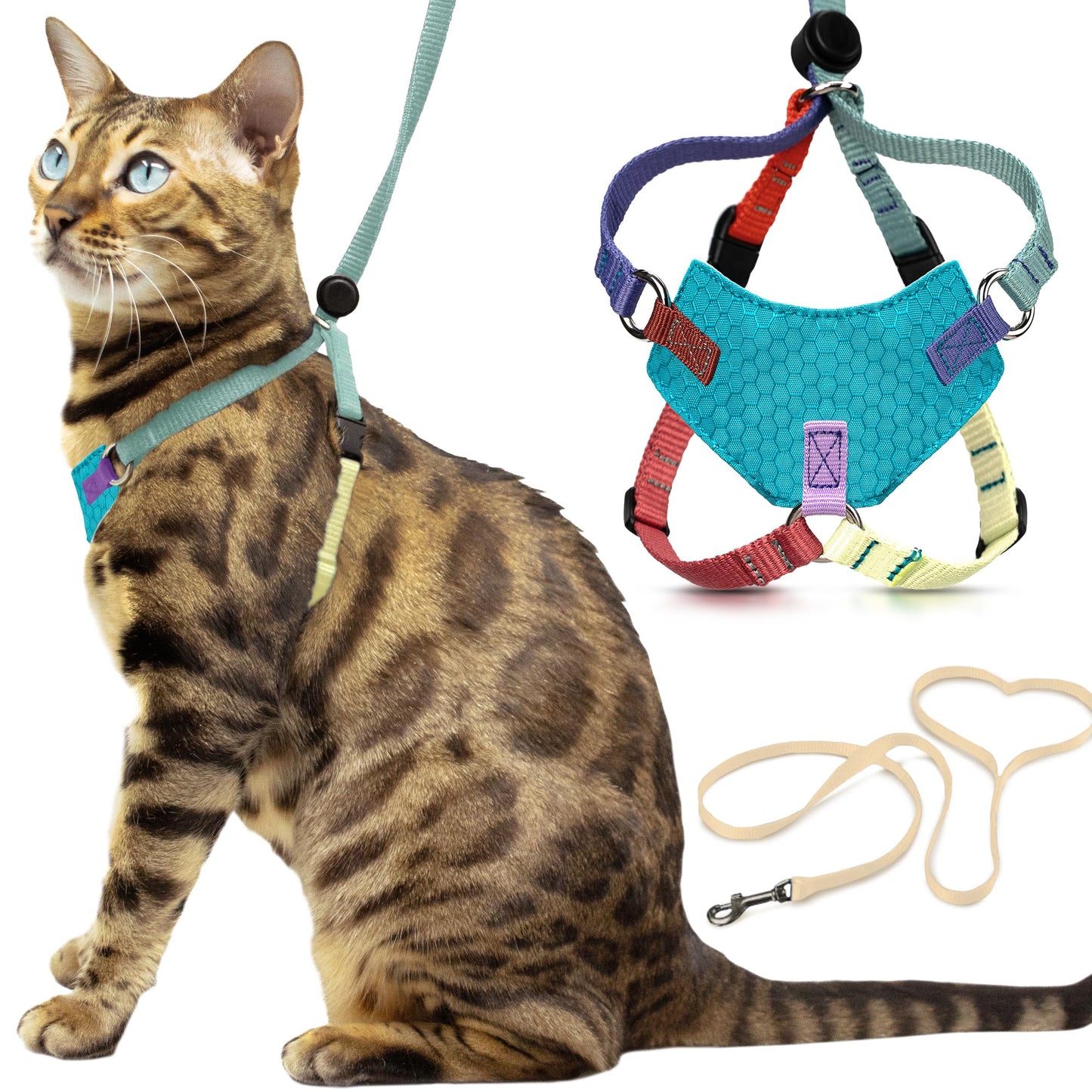 Escape-Proof Cat Harness & Leash Set for Cats