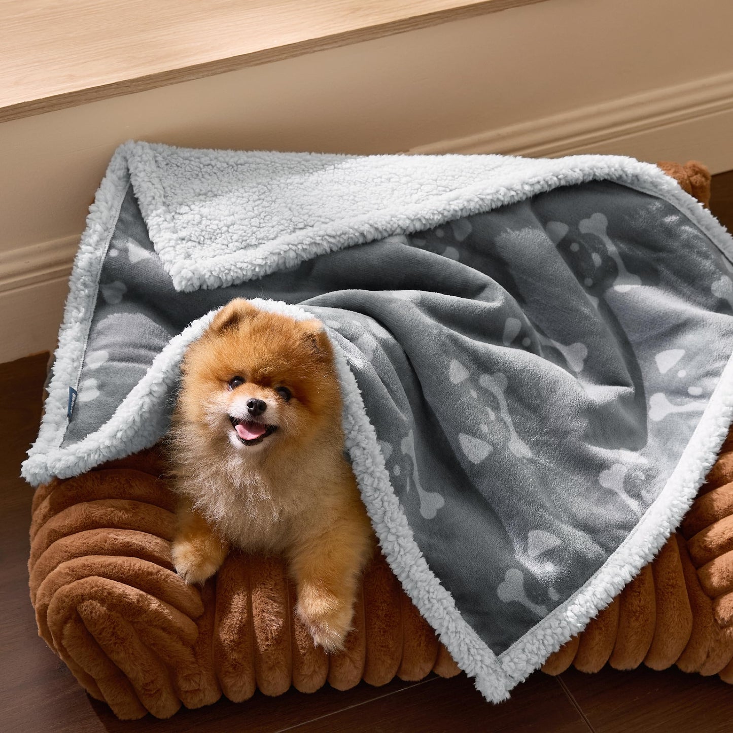 Waterproof Reversible Pet Blanket for Couch Protection